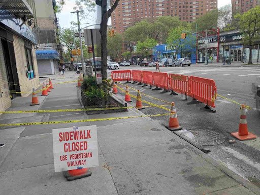 sidewalk repair contractor in NYC